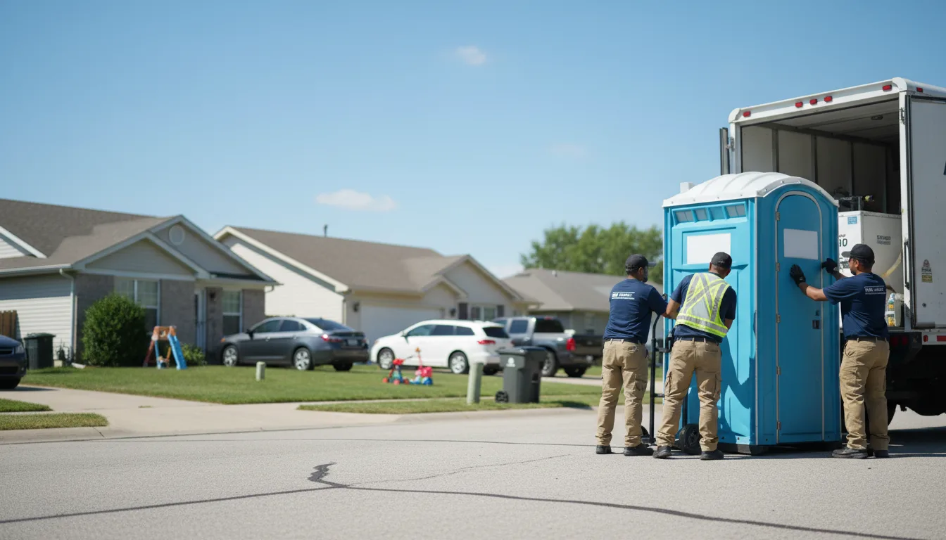 Standard Porta Potty Rentals in Hoffman, IL near me